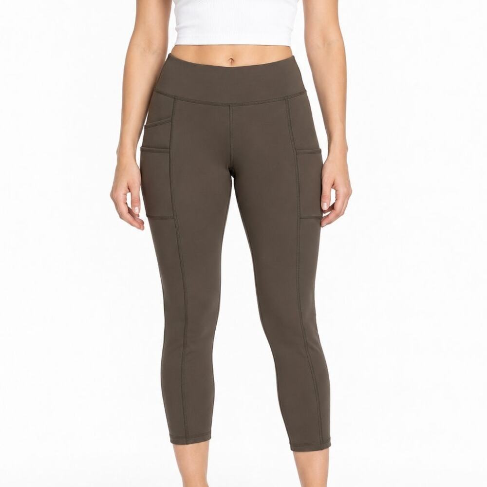 Carhartt Force Utility Cargo Legging Capri Olive Green Pockets Women's Medium M